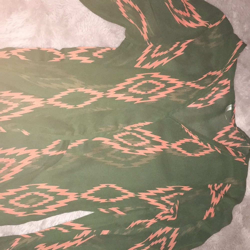 Cute tribal print cardigan